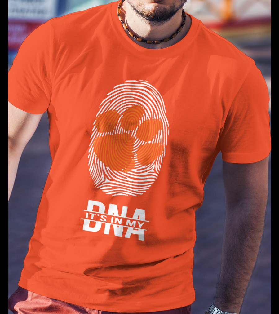 Clemson Tigers It's In My Dna Fingerprint T-Shirt