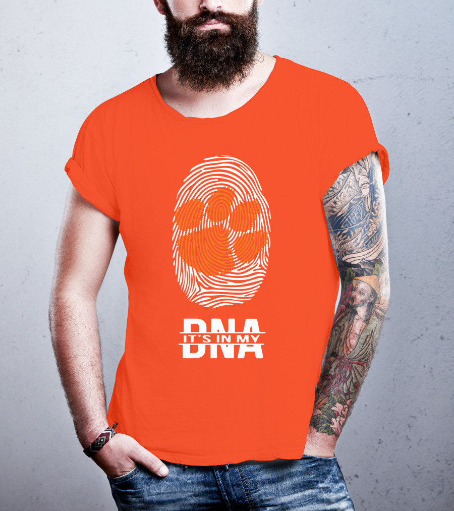 Clemson Tigers It's In My Dna Fingerprint T-Shirt