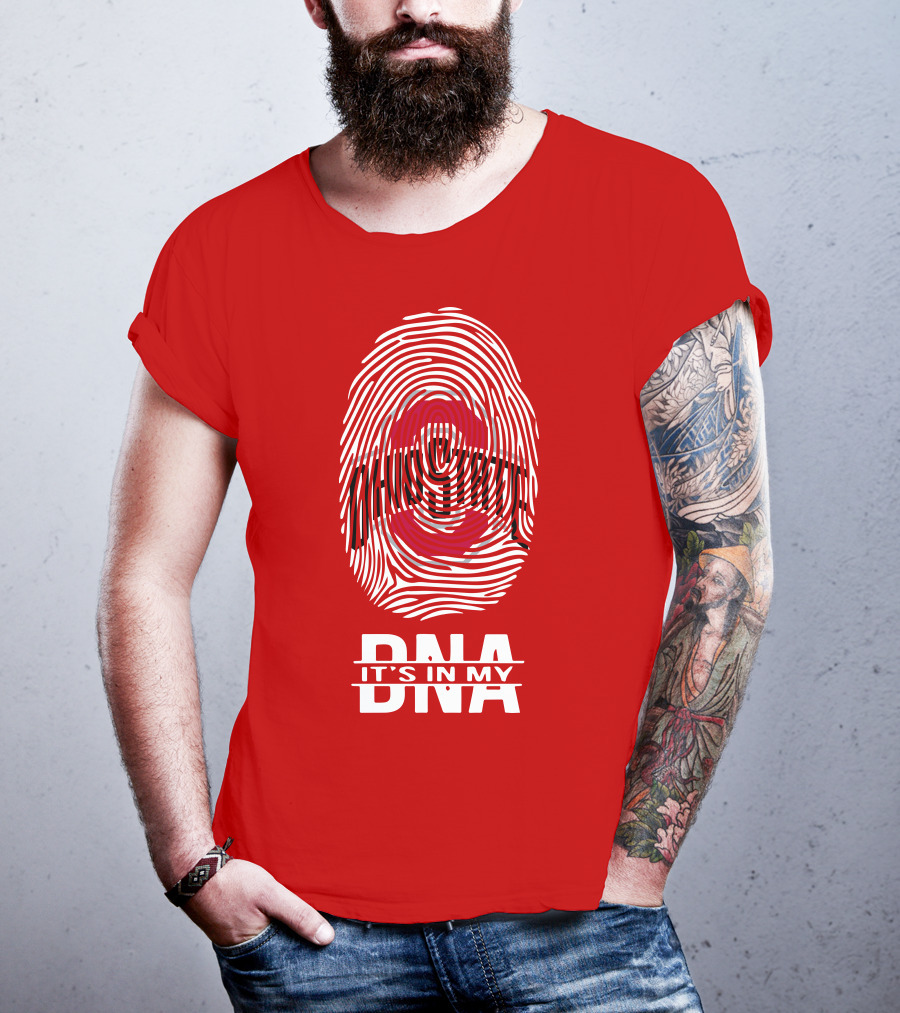 Ohio State Buckeyes Fingerprint It's In My DNA T-Shirt