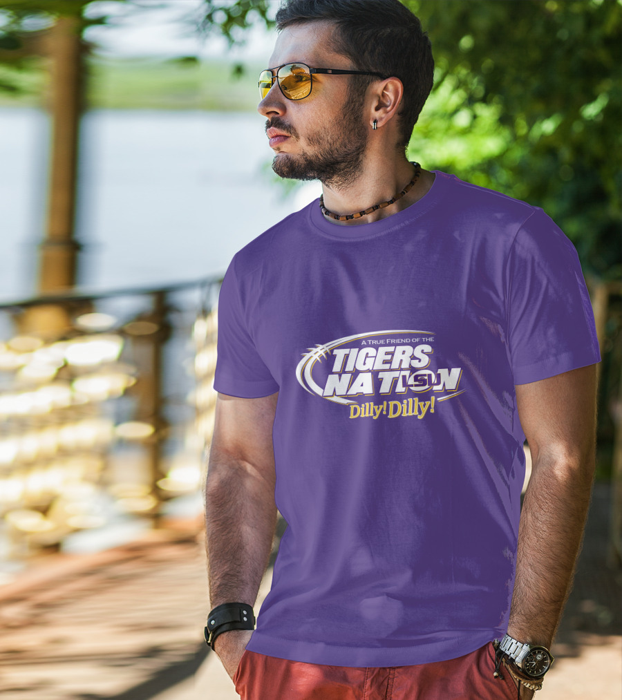 A True Friend Of The LSU Tigers Nation Dilly Dilly T-Shirt