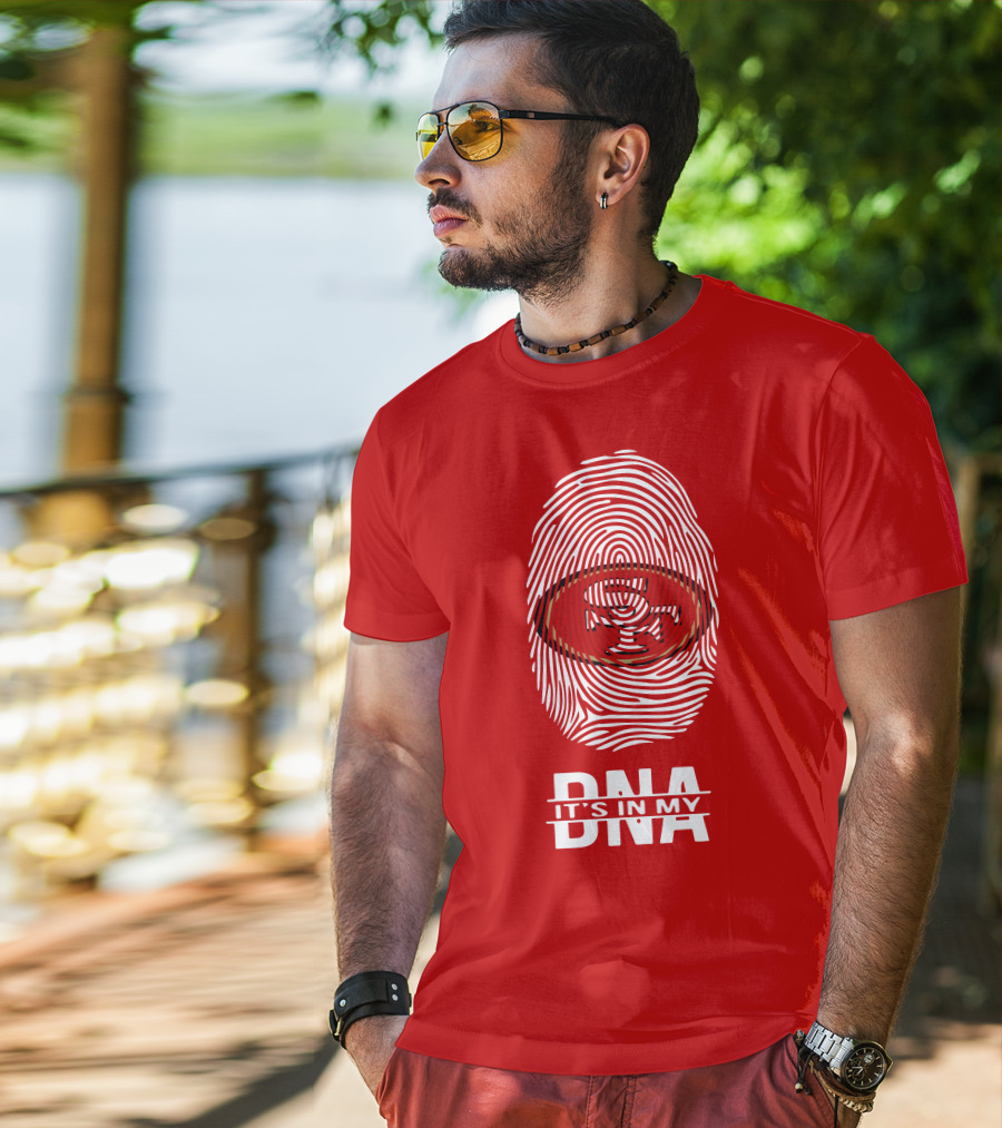 San Francisco 49ers It's In My DNA Fingerprint T-Shirt