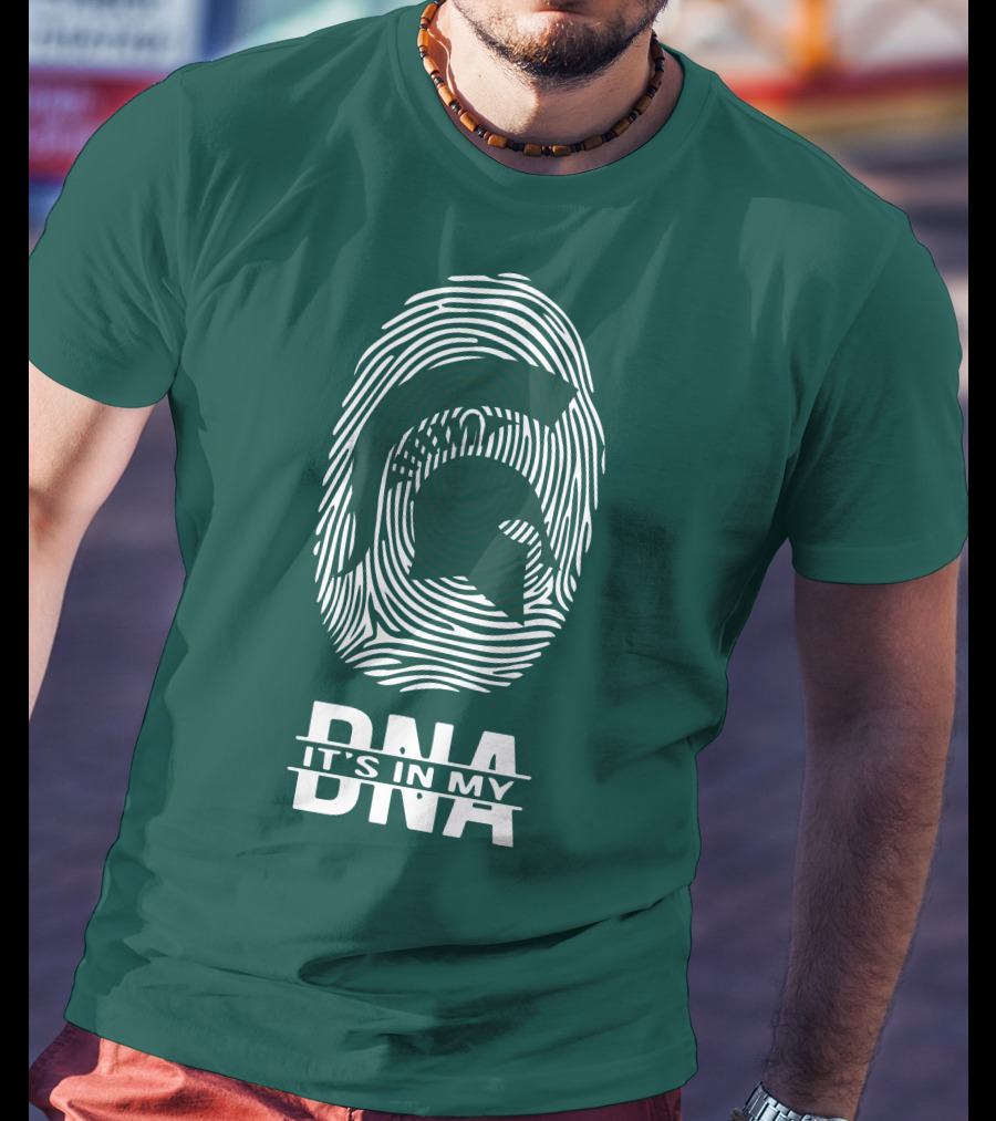 Michigan State Spartans Fingerprint It's In My DNA T-Shirt
