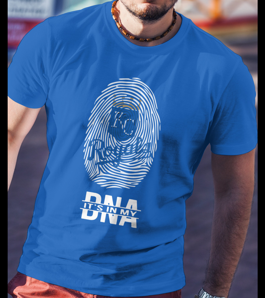 Kansas City Royals Fingerprint It's In My DNA T-Shirt