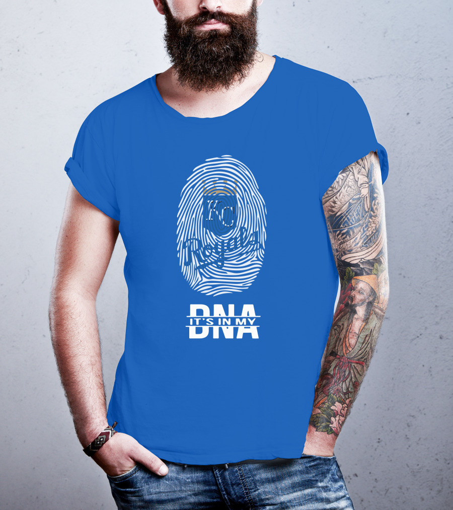 Kansas City Royals Fingerprint It's In My DNA T-Shirt