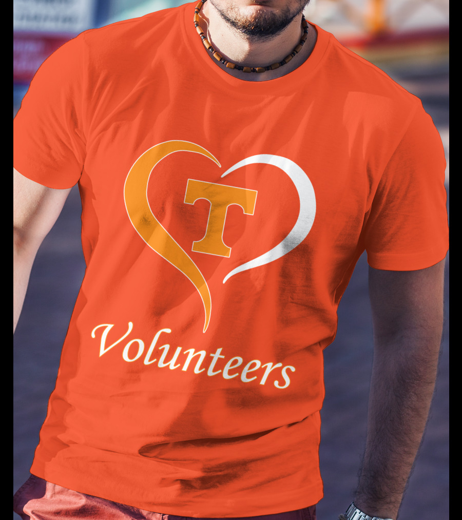 Heart T Tennessee Volunteers T-Shirt
