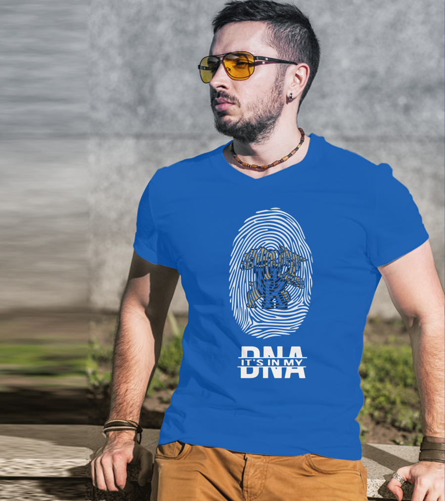 Kentucky Wildcats It's In My DNA Fingerprint Wildcats T-Shirt