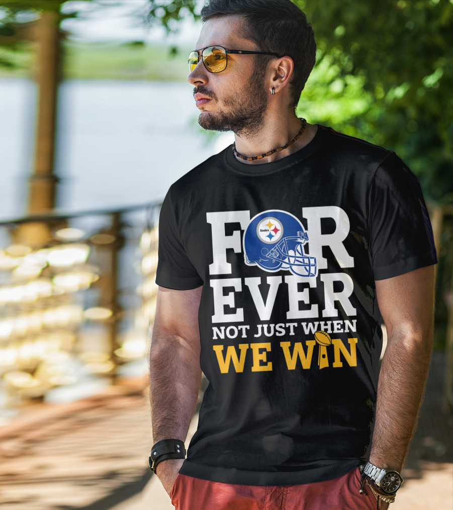 Pittsburgh Steelers Always Committed With Steelmark Symbol In Helmet T-Shirt