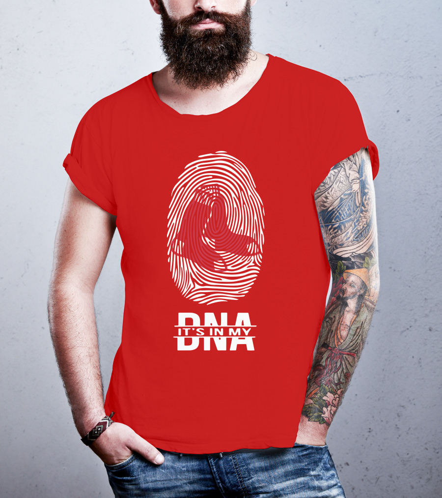 Boston Red Sox It's In My DNA Fingerprint Sox T-Shirt