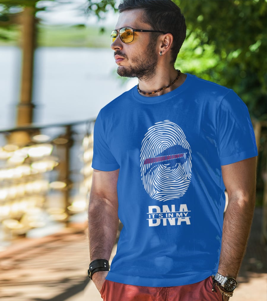 Buffalo Bills It's In My Dna Fingerprint T-Shirt