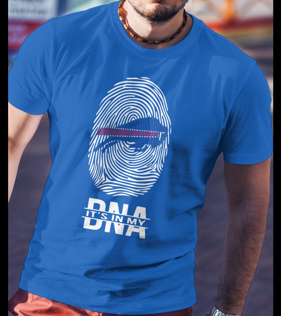 Buffalo Bills It's In My Dna Fingerprint T-Shirt