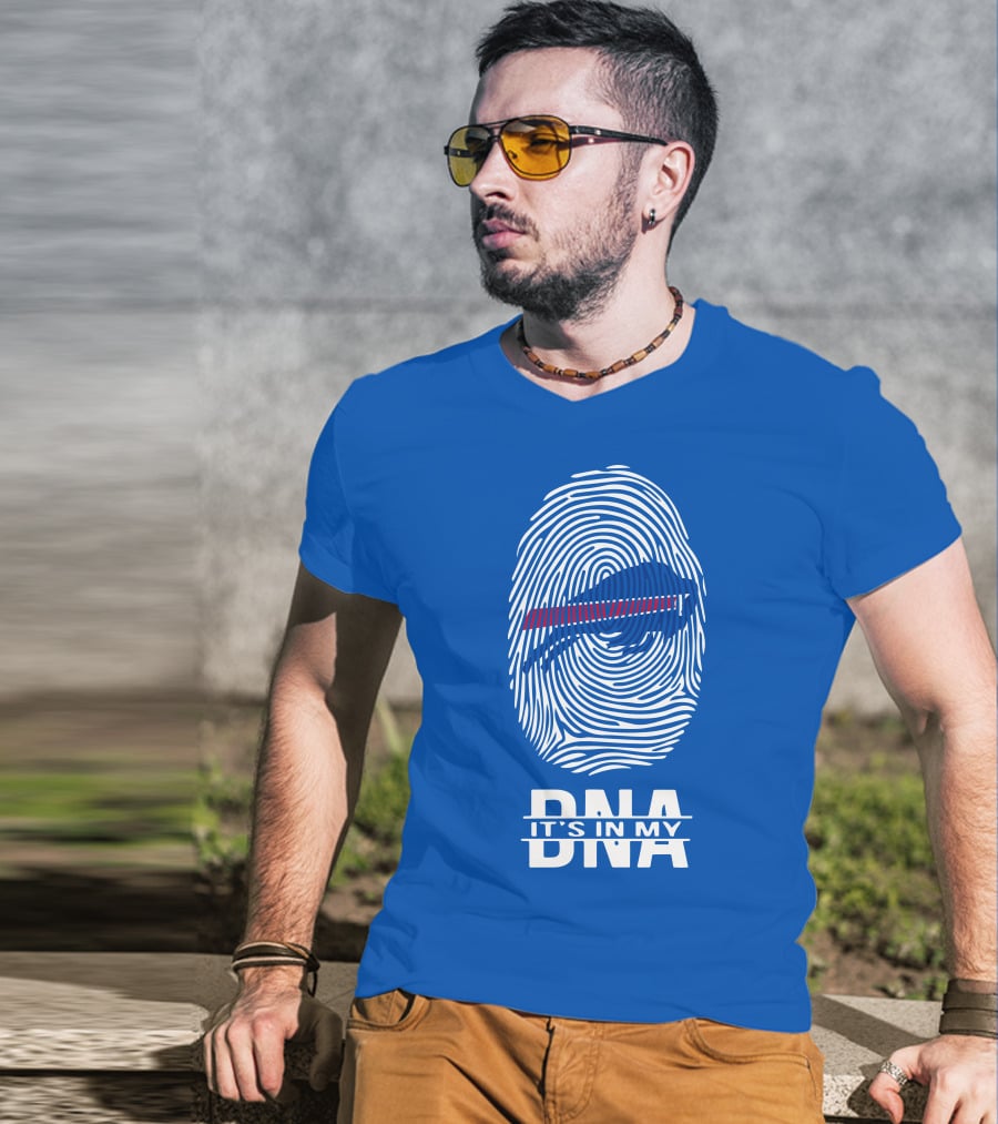 Buffalo Bills It's In My Dna Fingerprint T-Shirt
