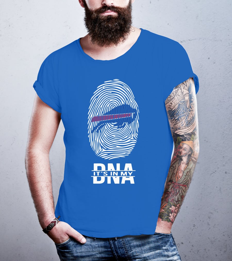 Buffalo Bills It's In My Dna Fingerprint T-Shirt