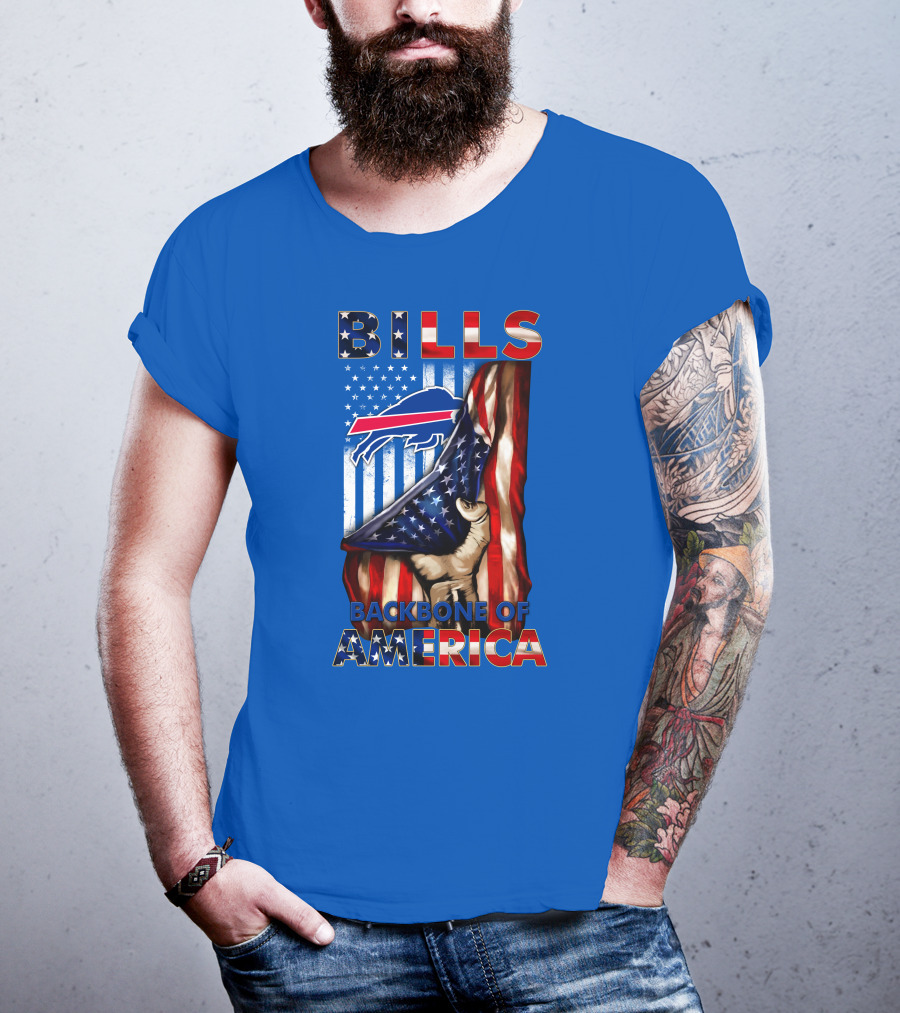Bills Buffalo Backbone Of America T-Shirt