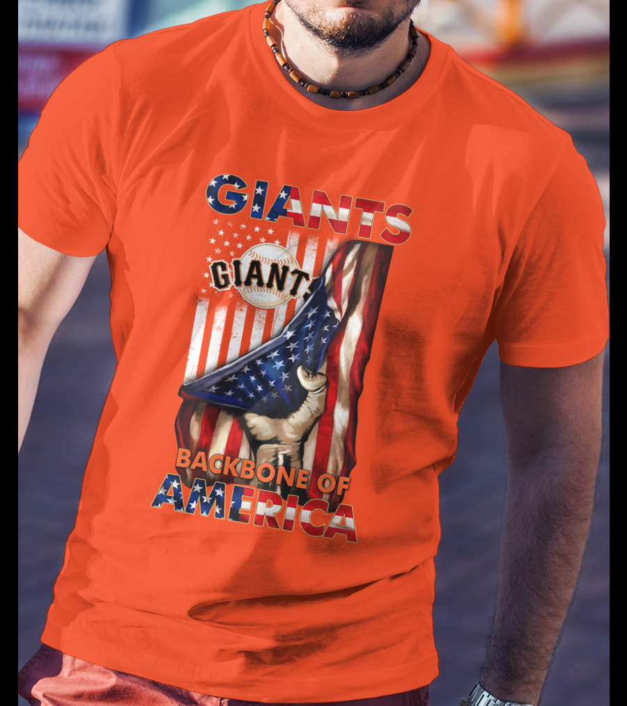 Giant Backbone Of America Giants T-Shirt