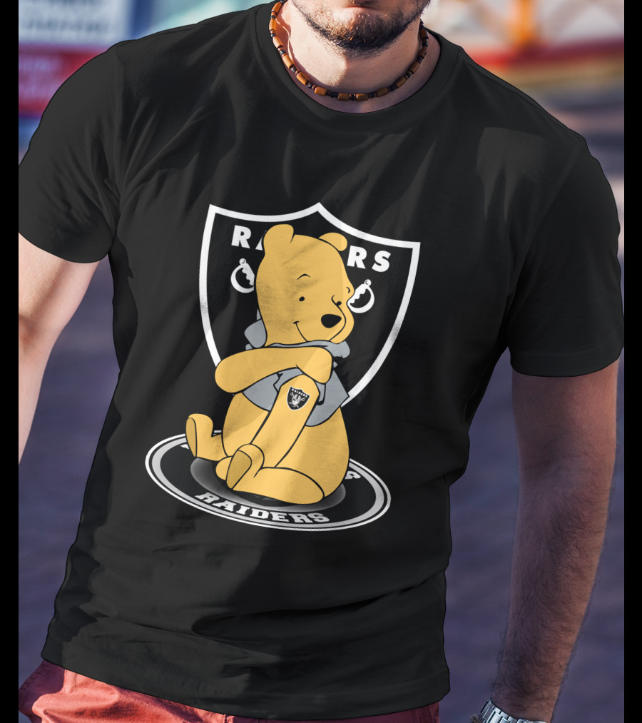 Las Vegas Raiders Winnie The Pooh Raiders T-Shirt
