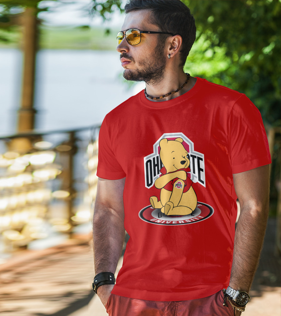 Ohio State Buckeyes Winnie The Pooh University T-Shirt