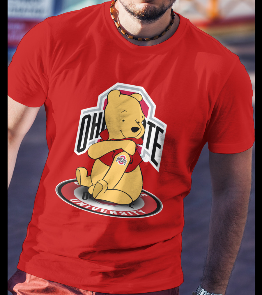 Ohio State Buckeyes Winnie The Pooh University T-Shirt