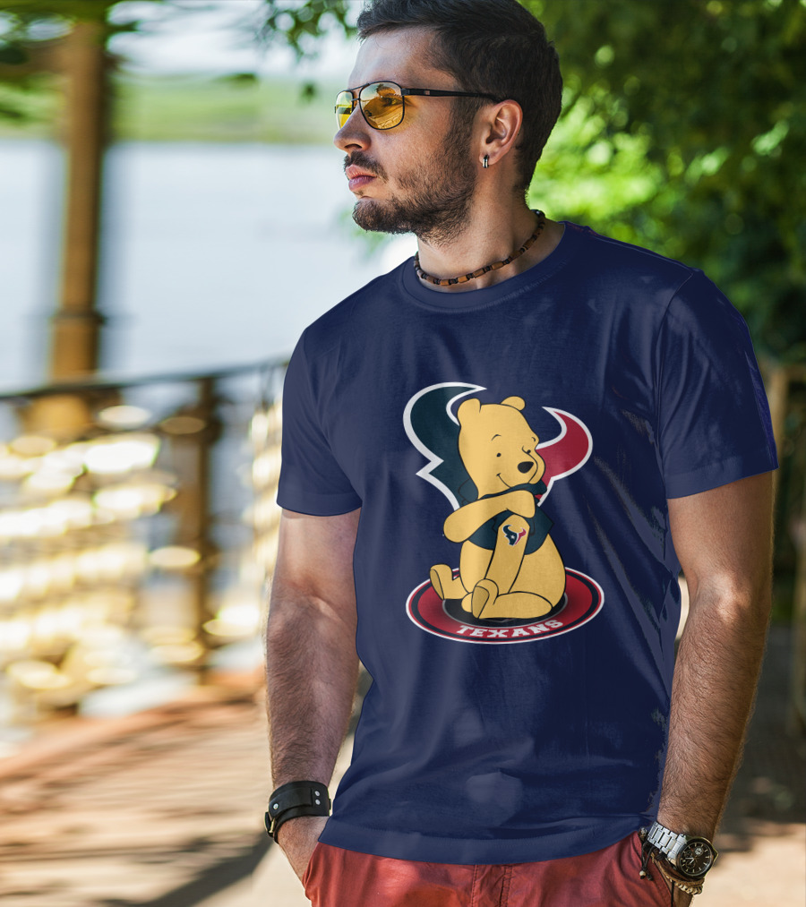 Houston Texans Winnie The Pooh Texans T-Shirt