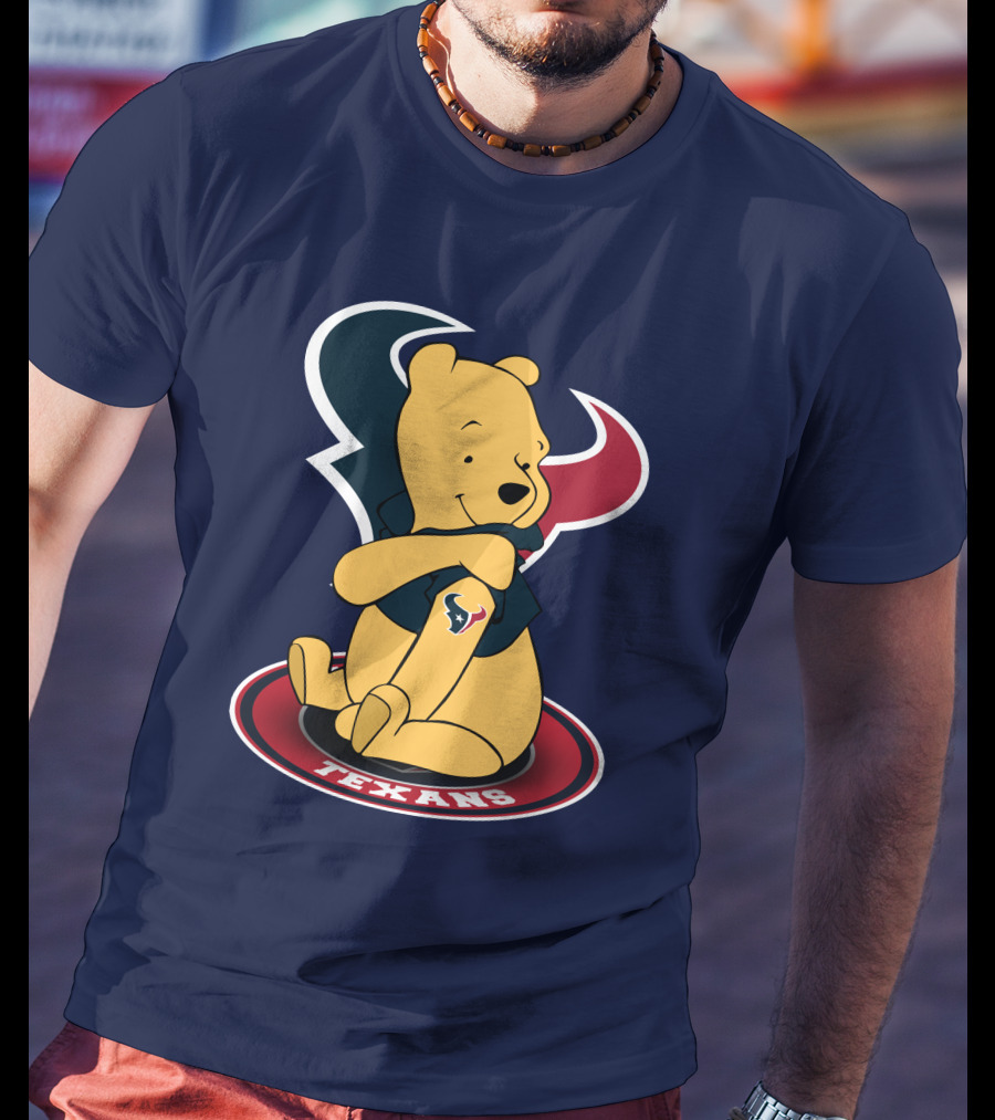 Houston Texans Winnie The Pooh Texans T-Shirt