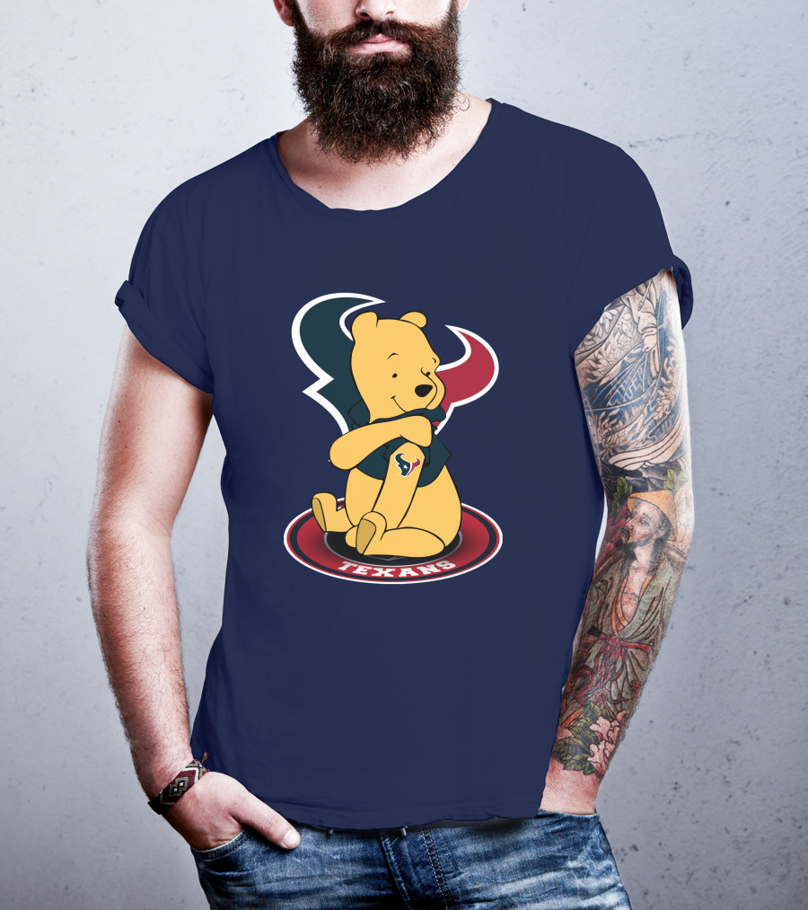 Houston Texans Winnie The Pooh Texans T-Shirt