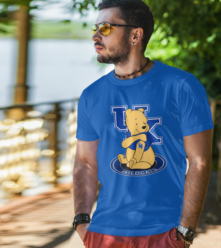 Winnie The Pooh Kentucky Wildcats UK T-Shirt