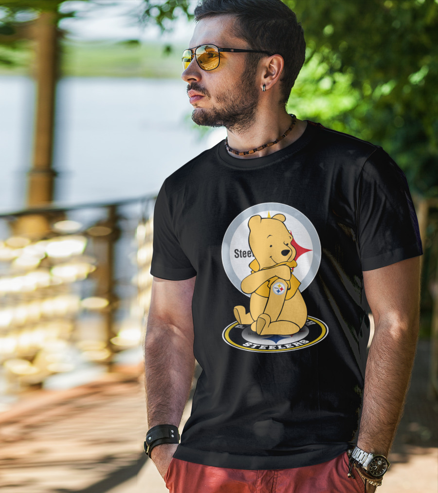 Pittsburgh Steelers Winnie The Pooh T-Shirt