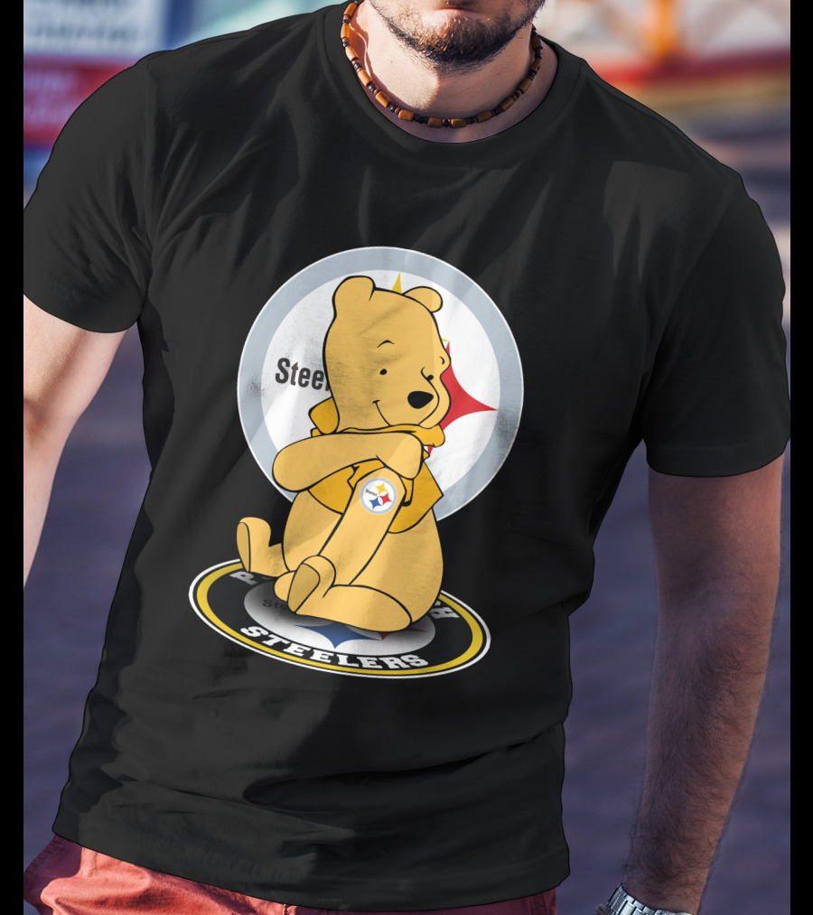 Pittsburgh Steelers Winnie The Pooh T-Shirt