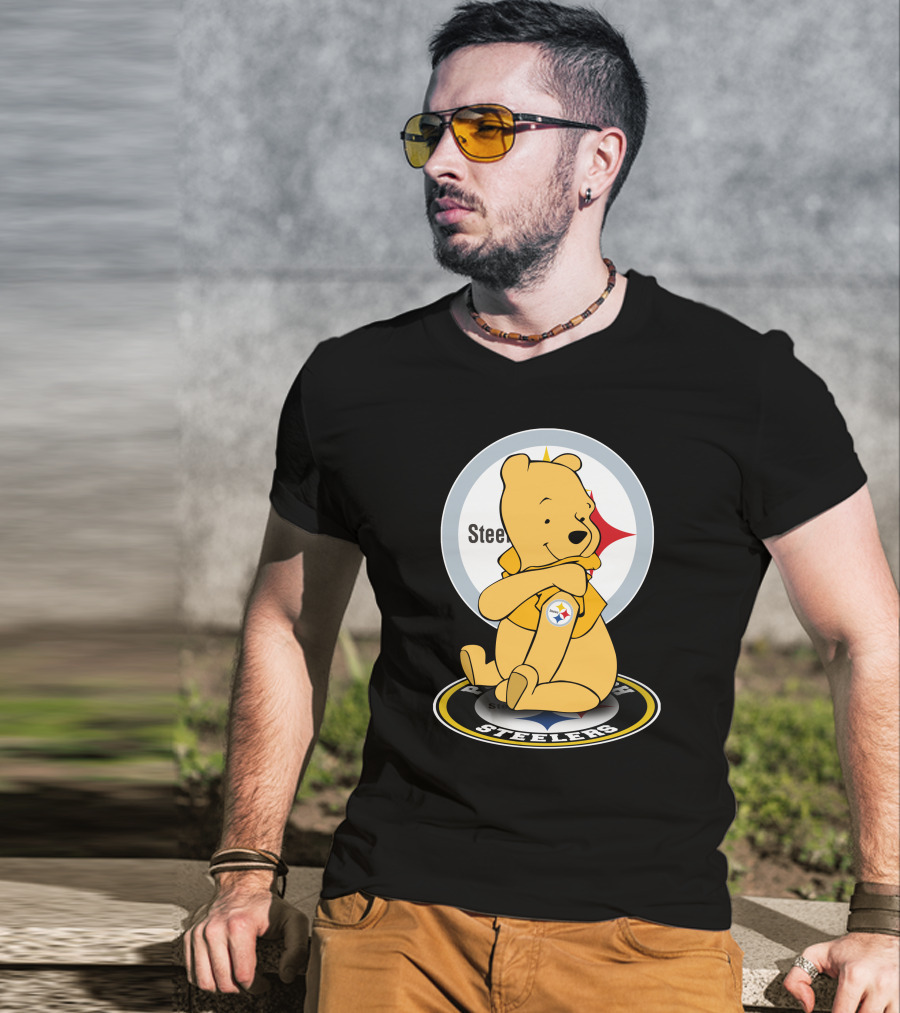 Pittsburgh Steelers Winnie The Pooh T-Shirt