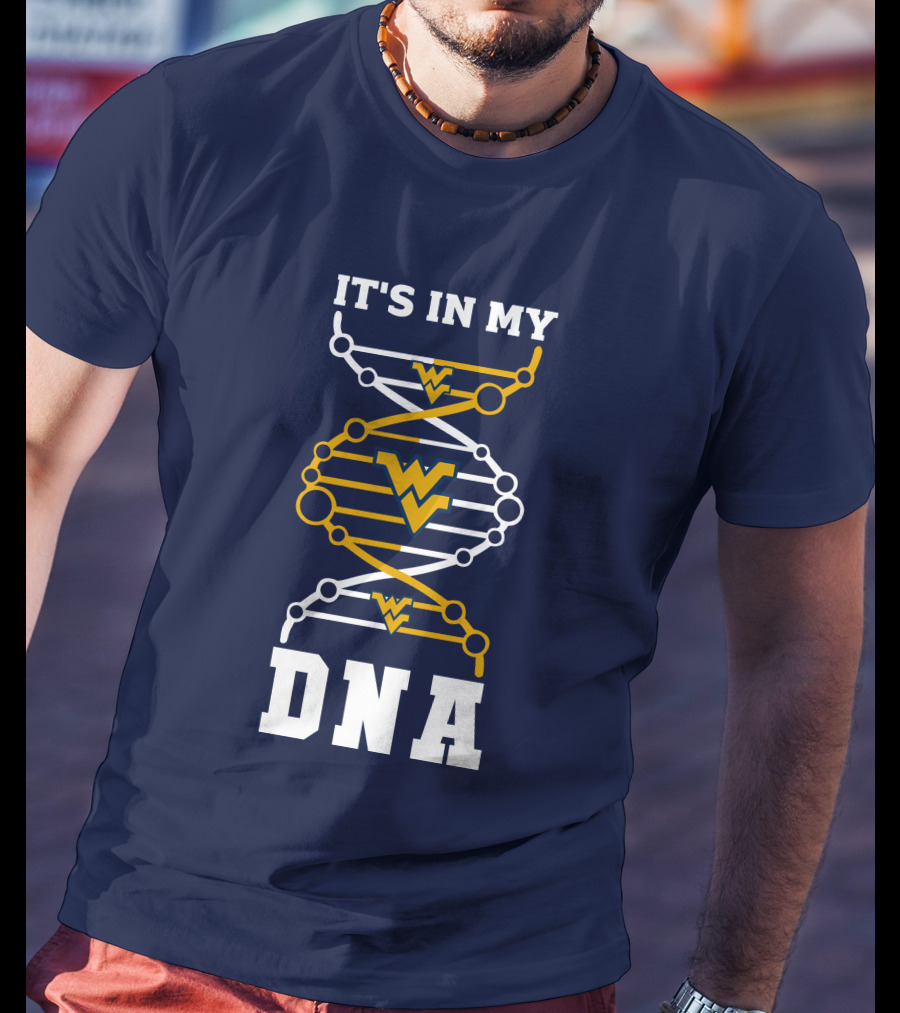 West Virginia Mountaineers It's In My DNA WVU T-Shirt