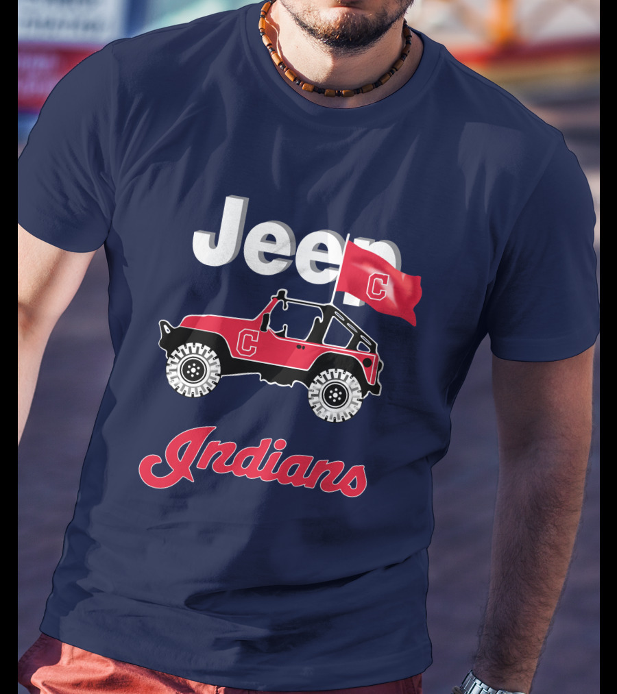 Jeep Indians C Flag T-Shirt