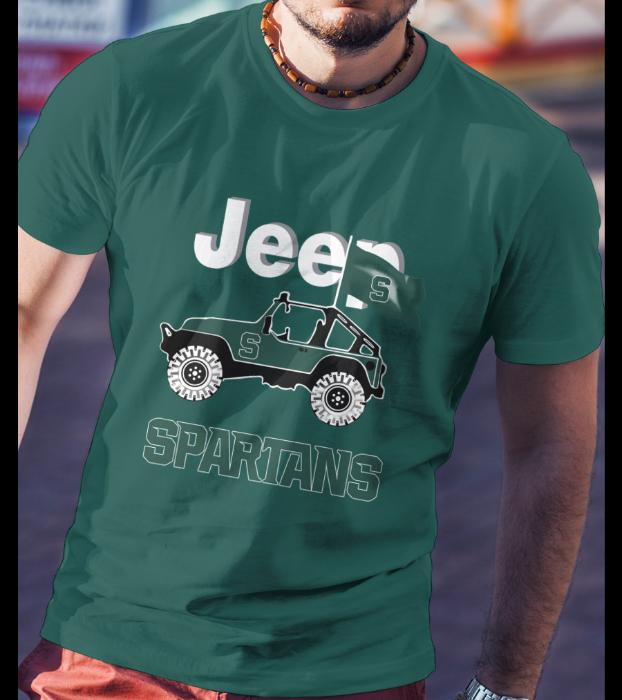 Jeep Spartans Michigan State Spartans Are Coming T-Shirt