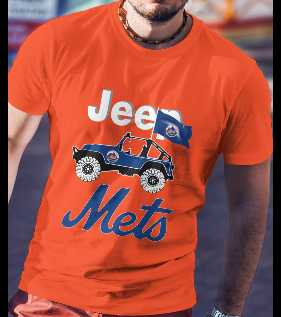 Jeep New York Mets Are Coming T-Shirt