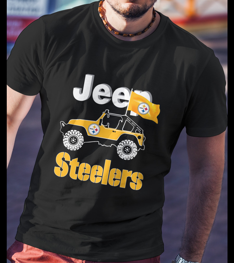 Pittsburgh Steelers Jeep Off-Road Adventure T-Shirt