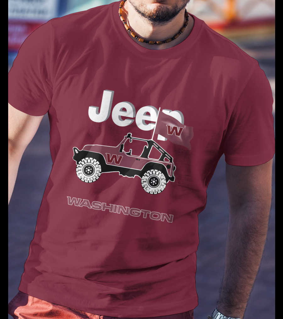 Washington Football Team Jeep Enthusiast T-Shirt