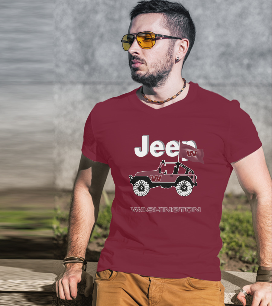 Washington Football Team Jeep Enthusiast T-Shirt