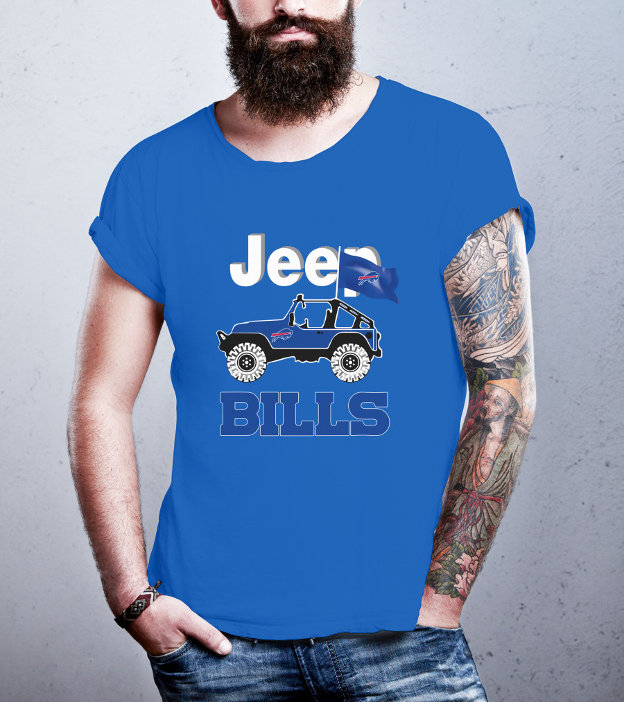 Jeep Buffalo Bills Are Coming T-Shirt