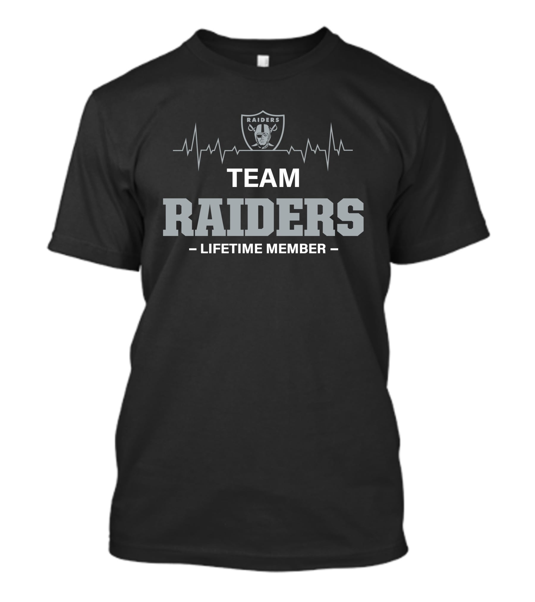 Team Raiders Lifetime Member T-Shirt