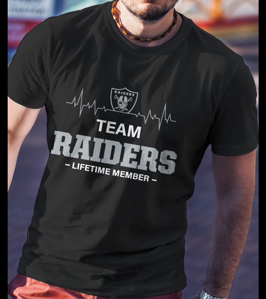 Team Raiders Lifetime Member T-Shirt