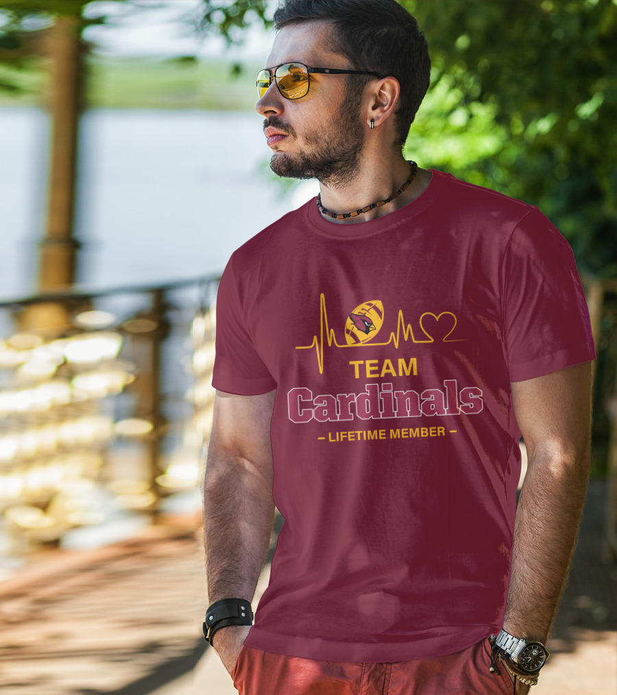 Team Cardinals Lifetime Member T-Shirt