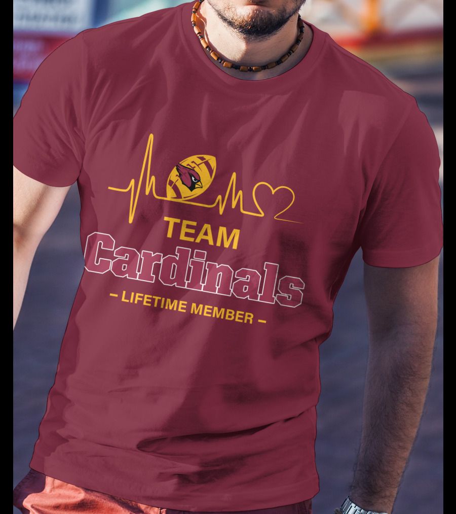 Team Cardinals Lifetime Member T-Shirt
