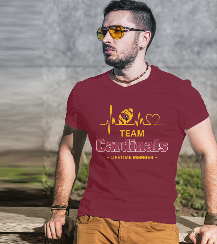 Team Cardinals Lifetime Member T-Shirt