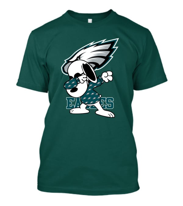 Philadelphia Eagles Snoopy Dabbing Mascot T-Shirt