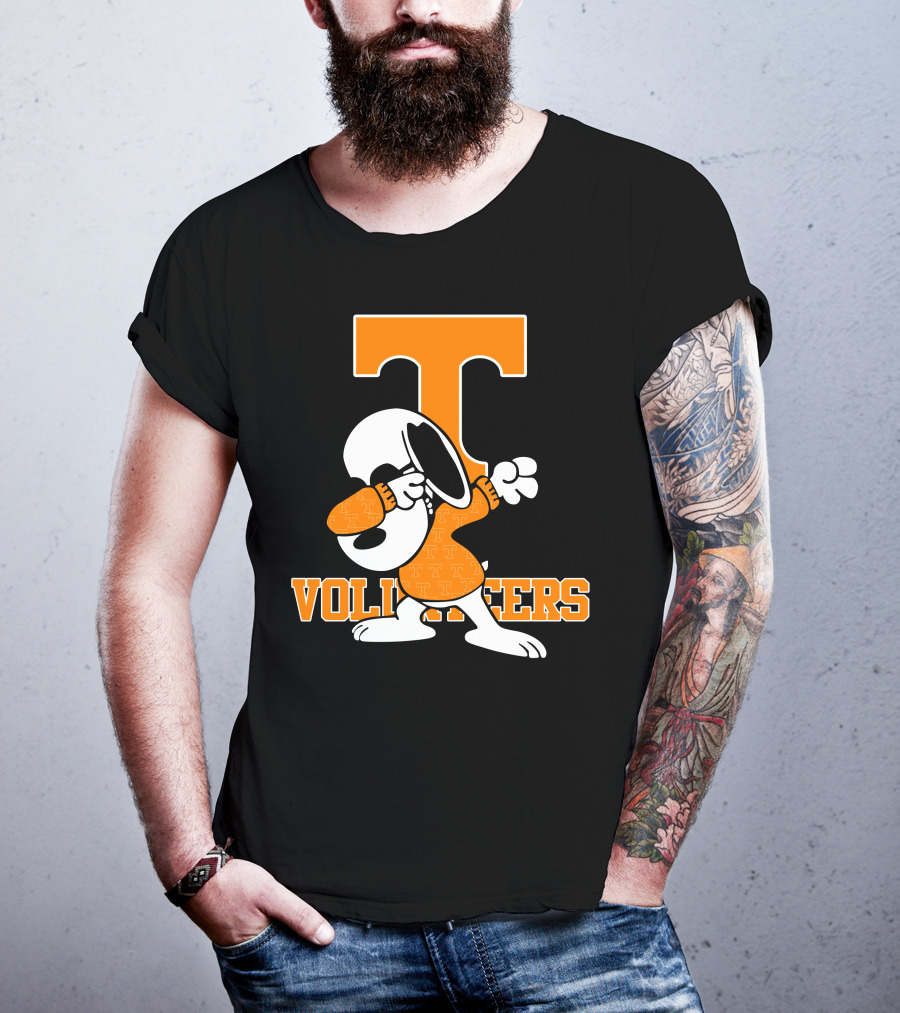 Tennessee Volunteers Snoopy Dabbing T-Shirt