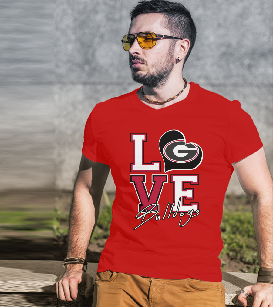 LOVE Georgia Bulldogs T-Shirt