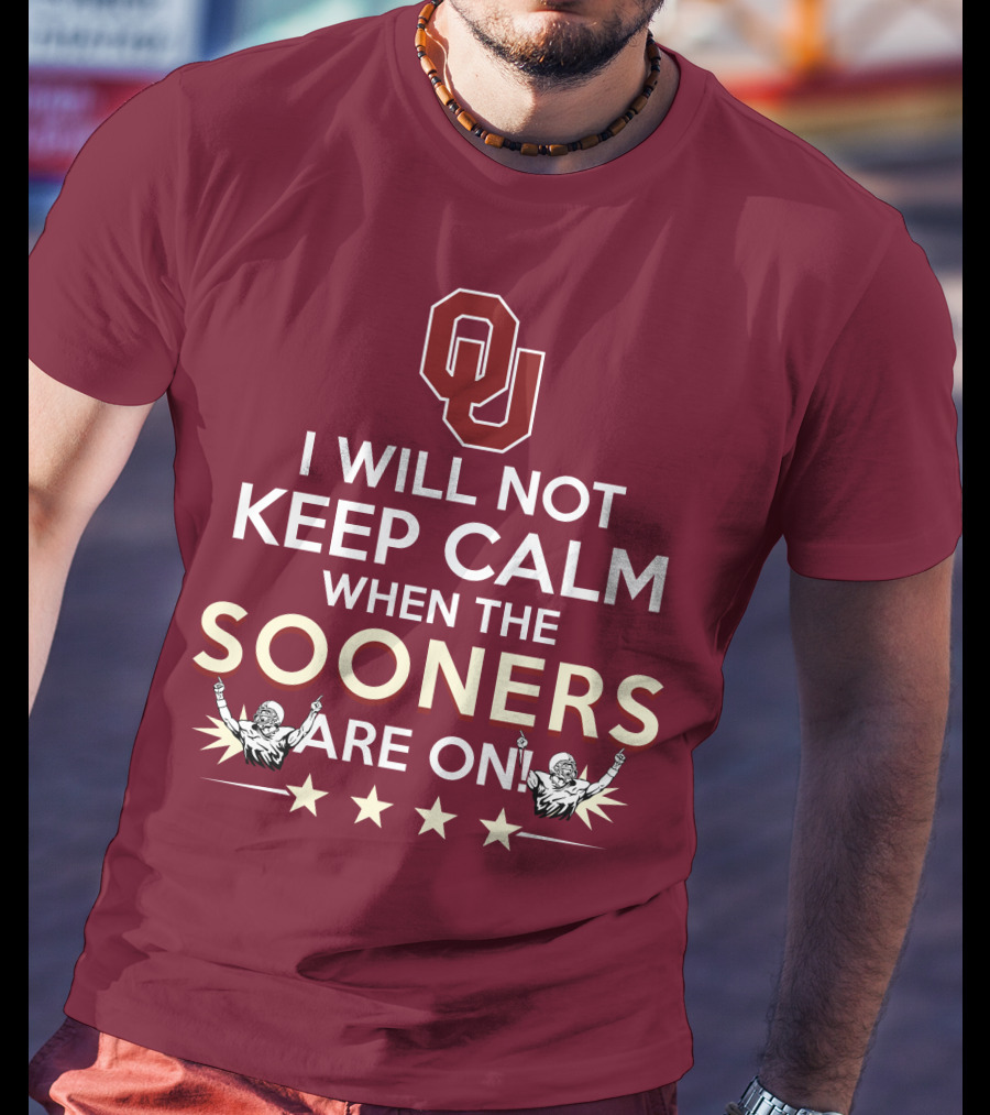 Ou Sooners Excitement Keep Calm Struggle T-Shirt