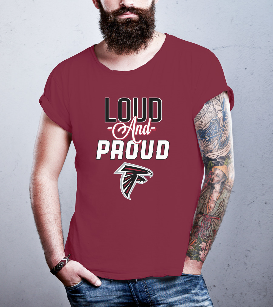Atlanta Falcons Loud And Proud Fan T-Shirt