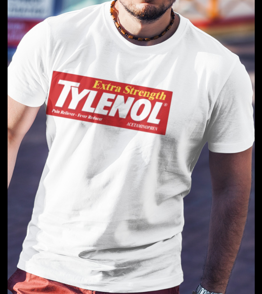 Methsyndicate Extra Strength Tylenol Pain Reliever Fever Reducer Acetaminophen T-Shirt