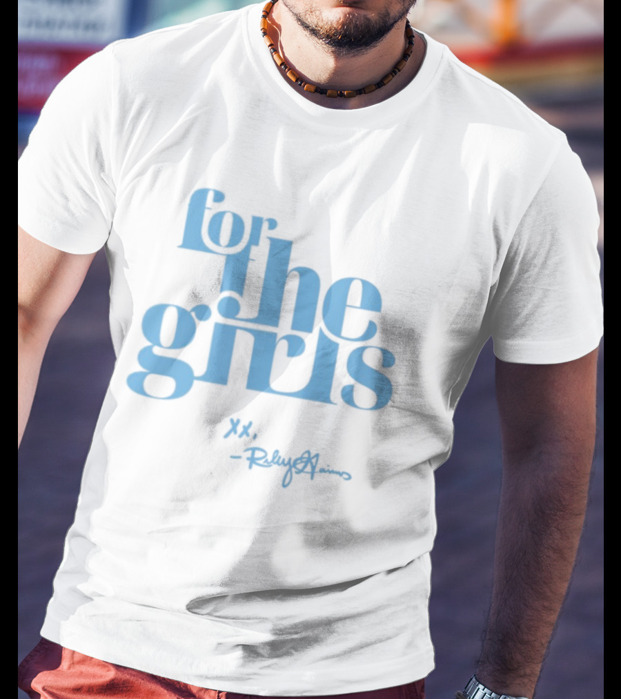 Turning Point USA For The Girls Featuring Riley Gaines Signature T-Shirt