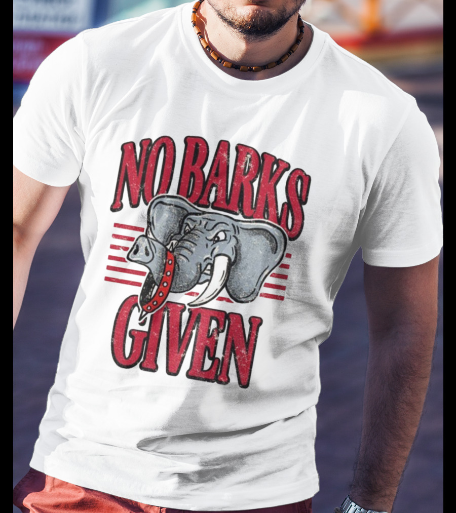 Alabama Crimson Tide Triumphs Over Georgia Bulldogs No Barks Given T-Shirt