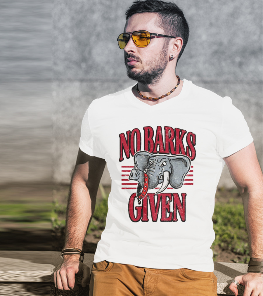 Alabama Crimson Tide Triumphs Over Georgia Bulldogs No Barks Given T-Shirt